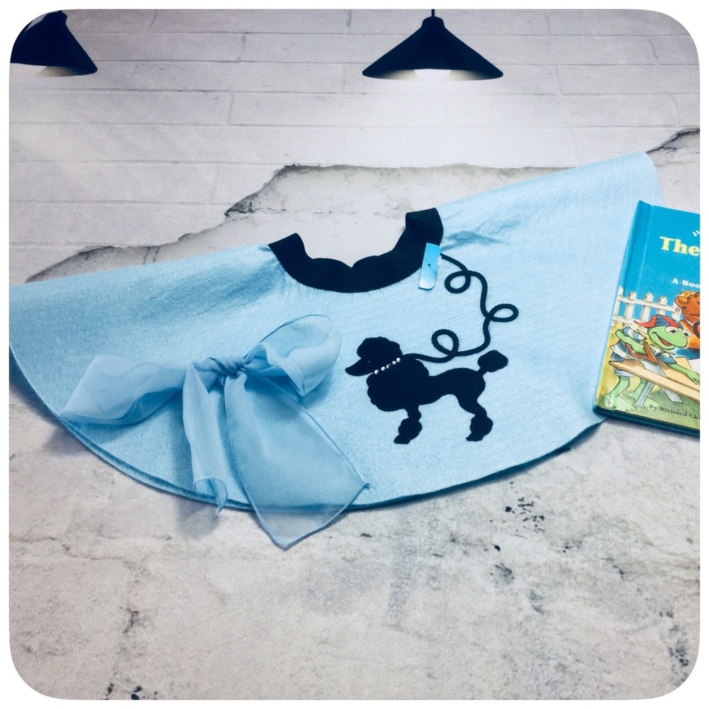 2 LEFT!! NEW!!! 50’s CLASSIC POODLE SKIRT - 6-9mos